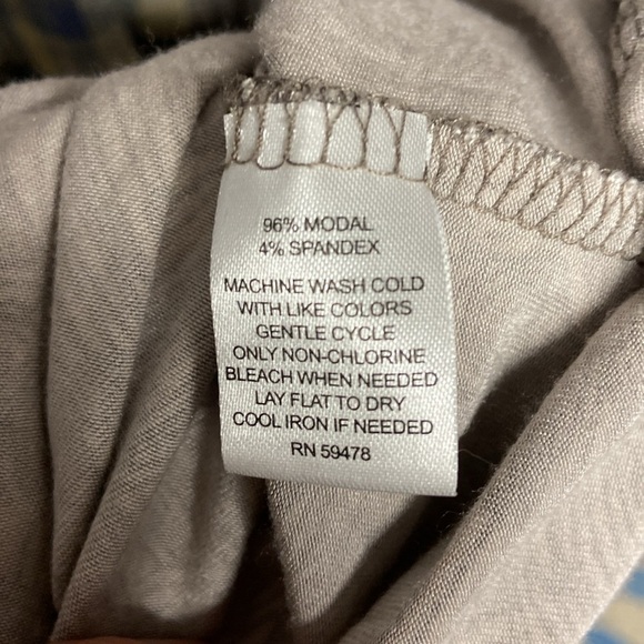 Telluride Clothing Co Sleeveless Dress Sundress Size M Tan Brown Tie Back Comfy - Picture 9 of 10